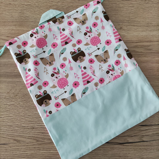 Sacca asilo - Animaletti indiani