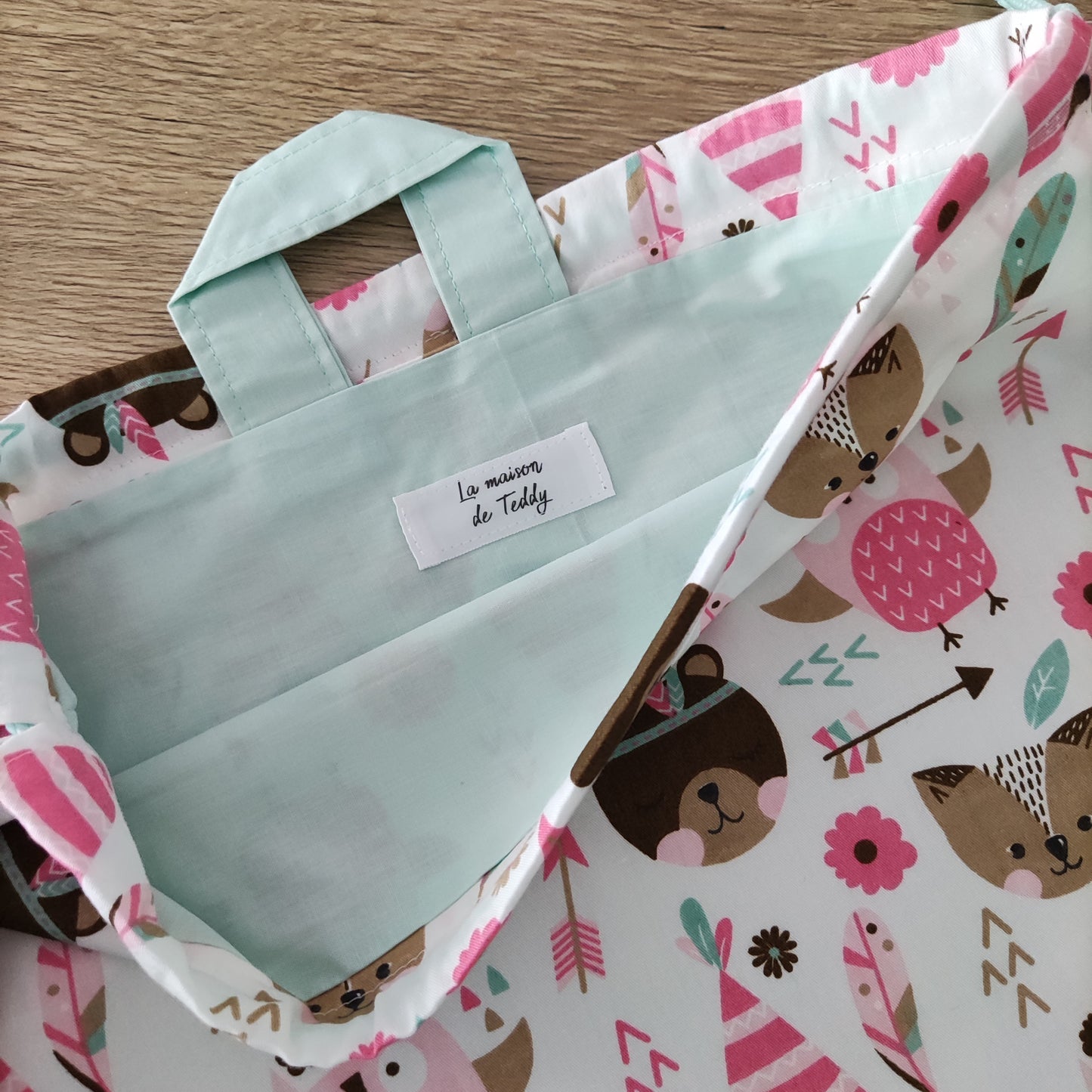 Sacca asilo - Animaletti indiani