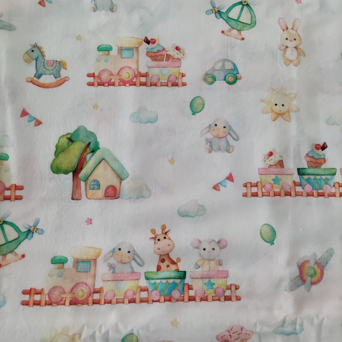 Borsa morbida imbottita fantasie bimbi