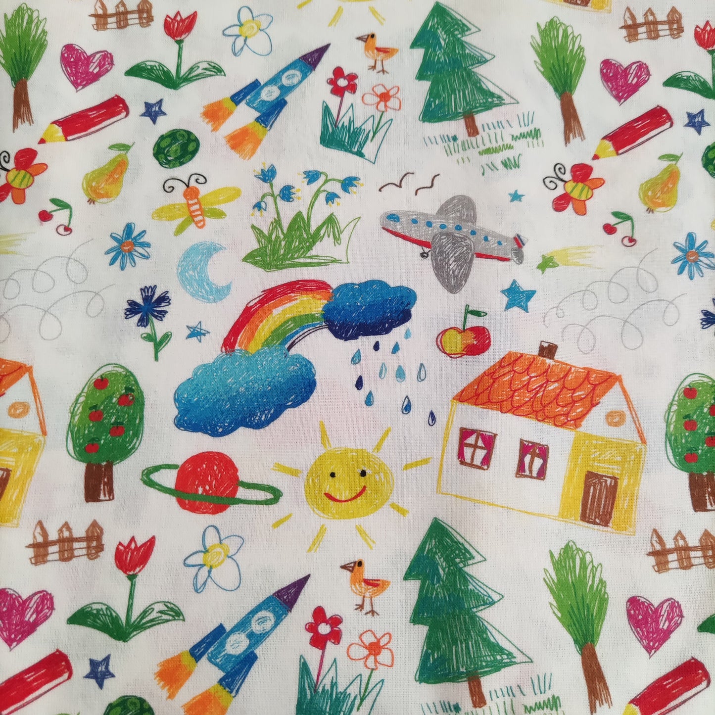 Shopper fantasie varie con scritta personalizzata