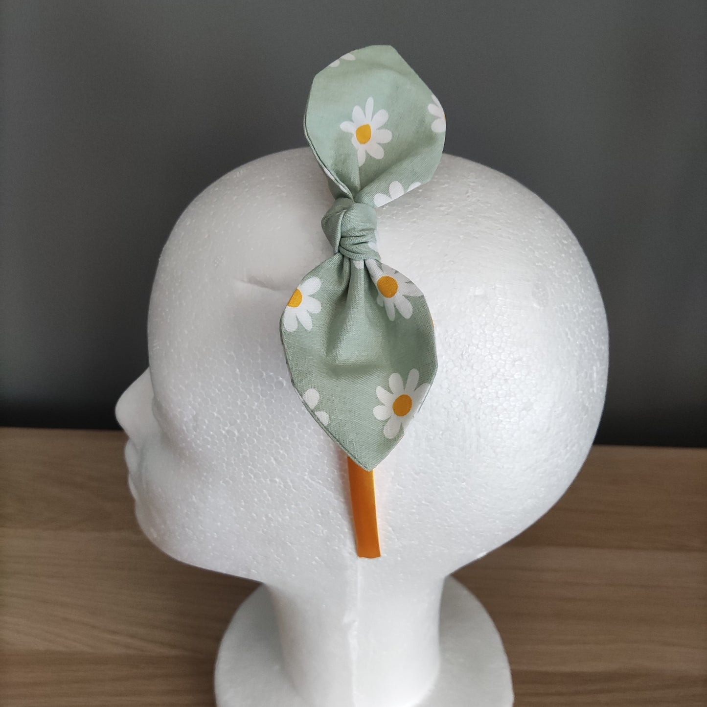 Cerchietto con fiocchetto fantasie primaverili