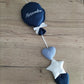 Palloncino nascita con pendagli MISURA GRANDE