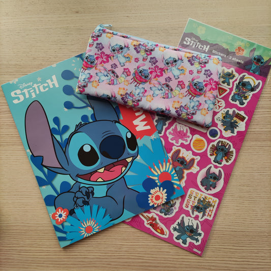 Astuccio Stitch rosa