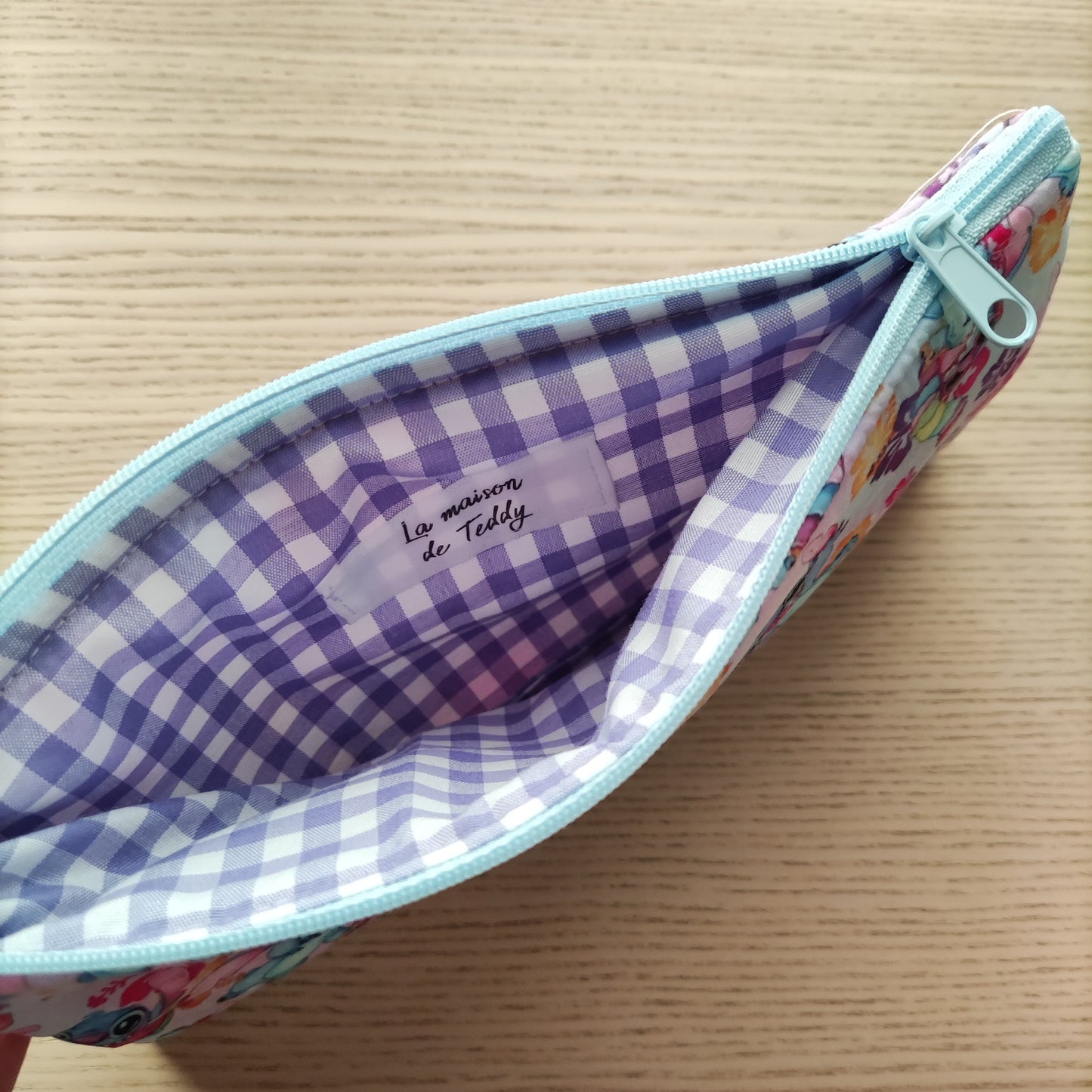 Astuccio Stitch rosa