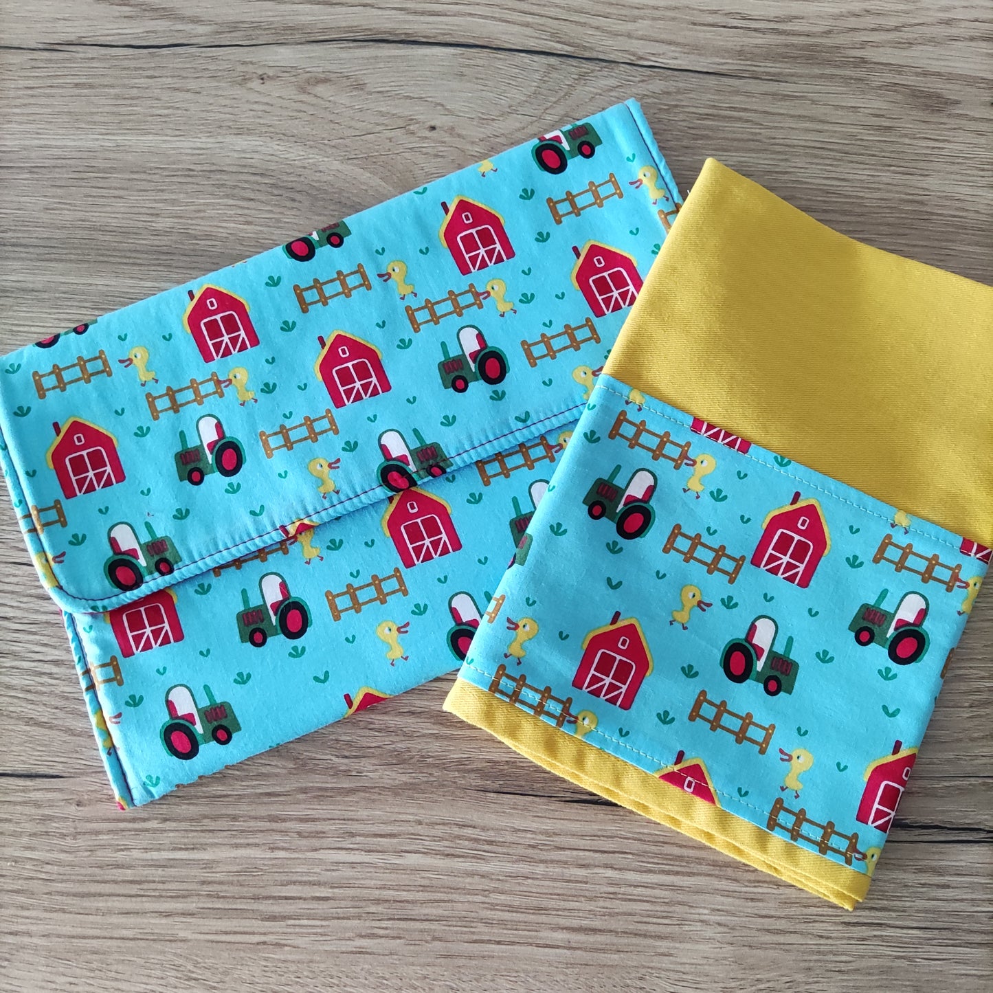 Porta tovagliolo con 1 tovagliolo - Fattoria rossa