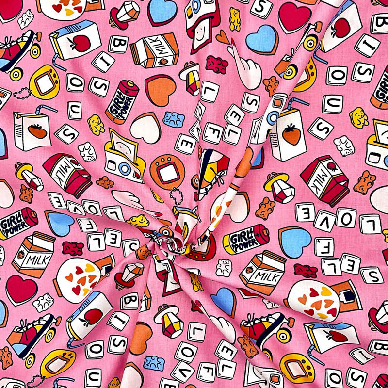 Cesta in tessuto porta prodotti/trucco